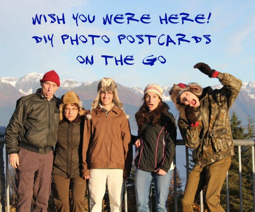 DIY Photo Postcards on the Go