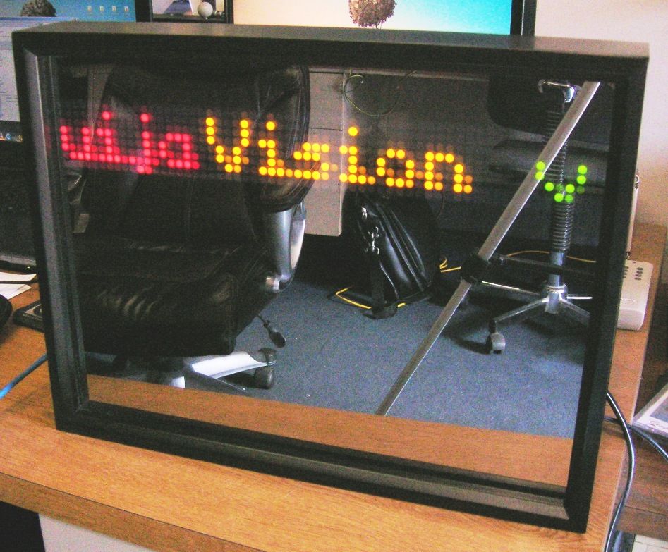 A Marquee, News Feed Ticker, Twitter, WiFi Repeater Bridge, Thing.
