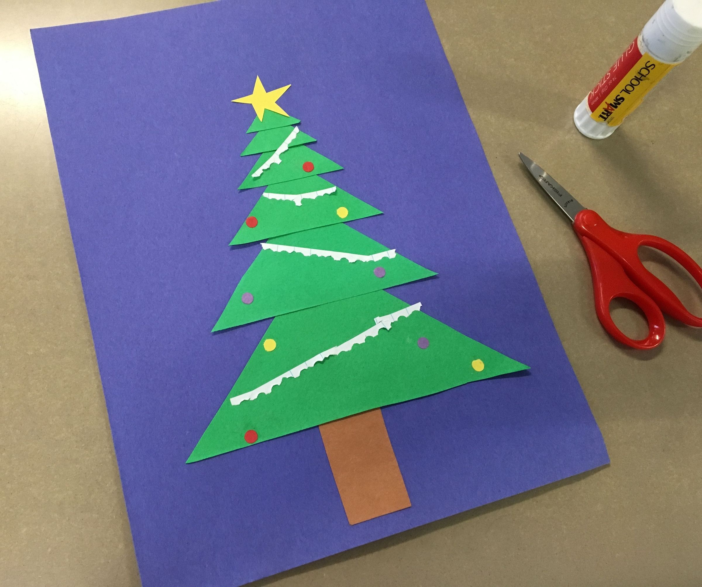 The Exponential Decay Paper Christmas Tree