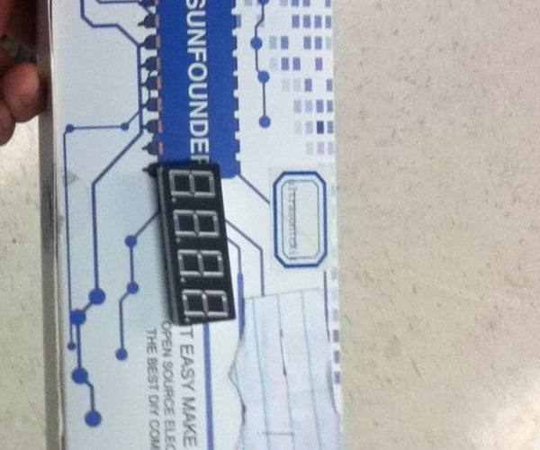 Arduino 7-Seg Display Clock