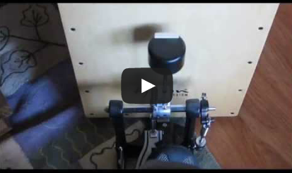 The Hacksaw Blade - Cajon Kick Pedal Adapter