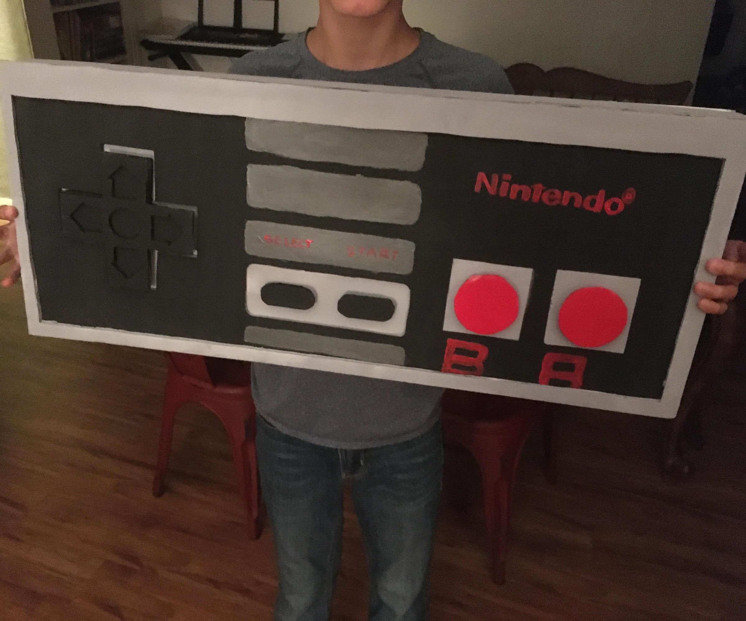 Supersized NES Controller