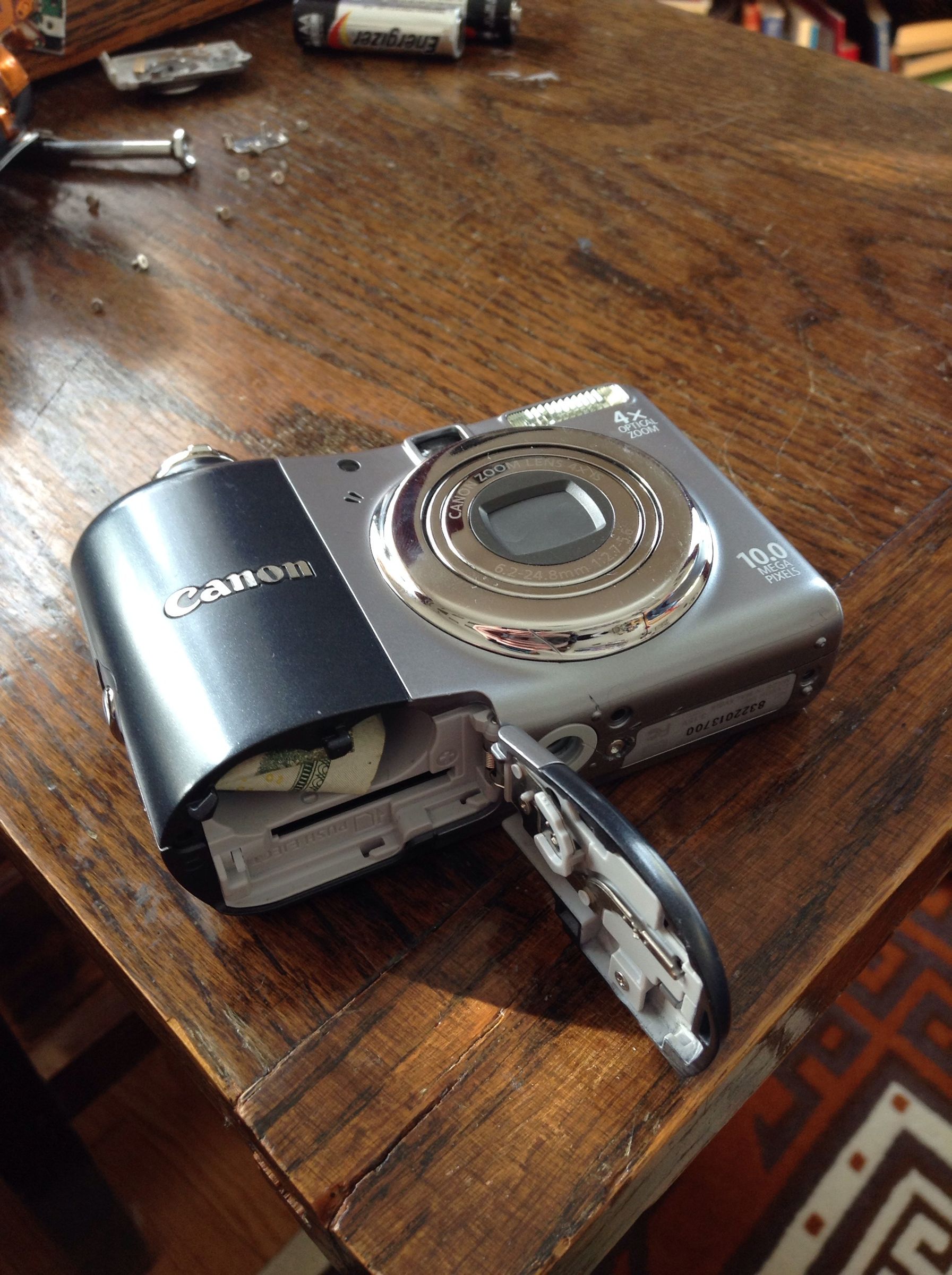 Camera Secret Compartment