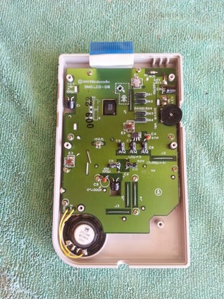 Dis-assembly of Holster, Game Boy, and Wiimote