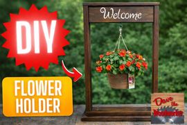 Hanging Flower Basket Stand : 10 Steps (with Pictures) - Instructables
