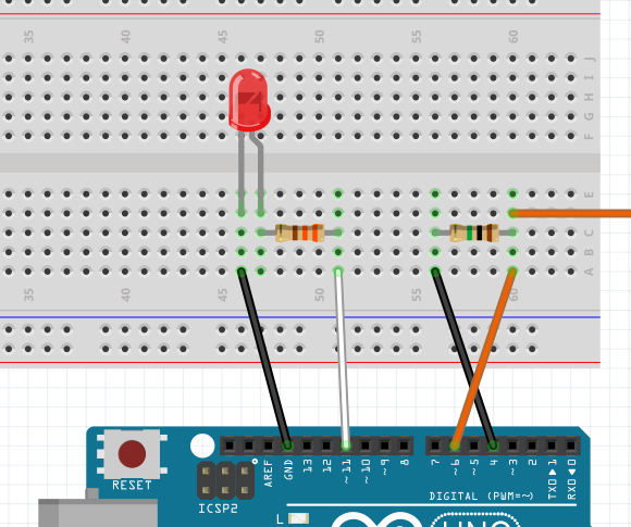 Capacitive Touch Controlled LED With Arduino