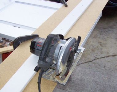 Circular Saw Rip Guide--My Version : 6 Steps (with Pictures ...