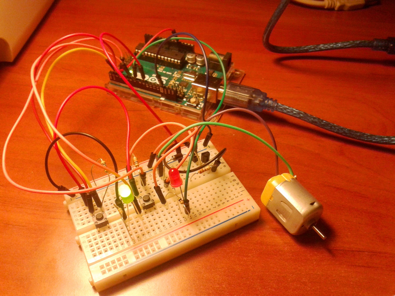 Start-Stop Dc Motor Control With Arduino - Instructables