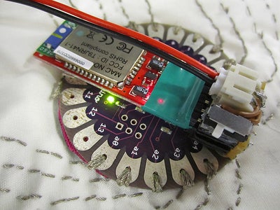 Tilt Sensing Quilt