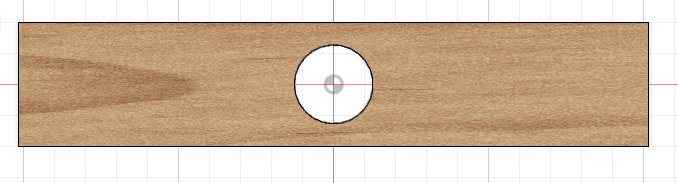 Drill Holes for the Blade