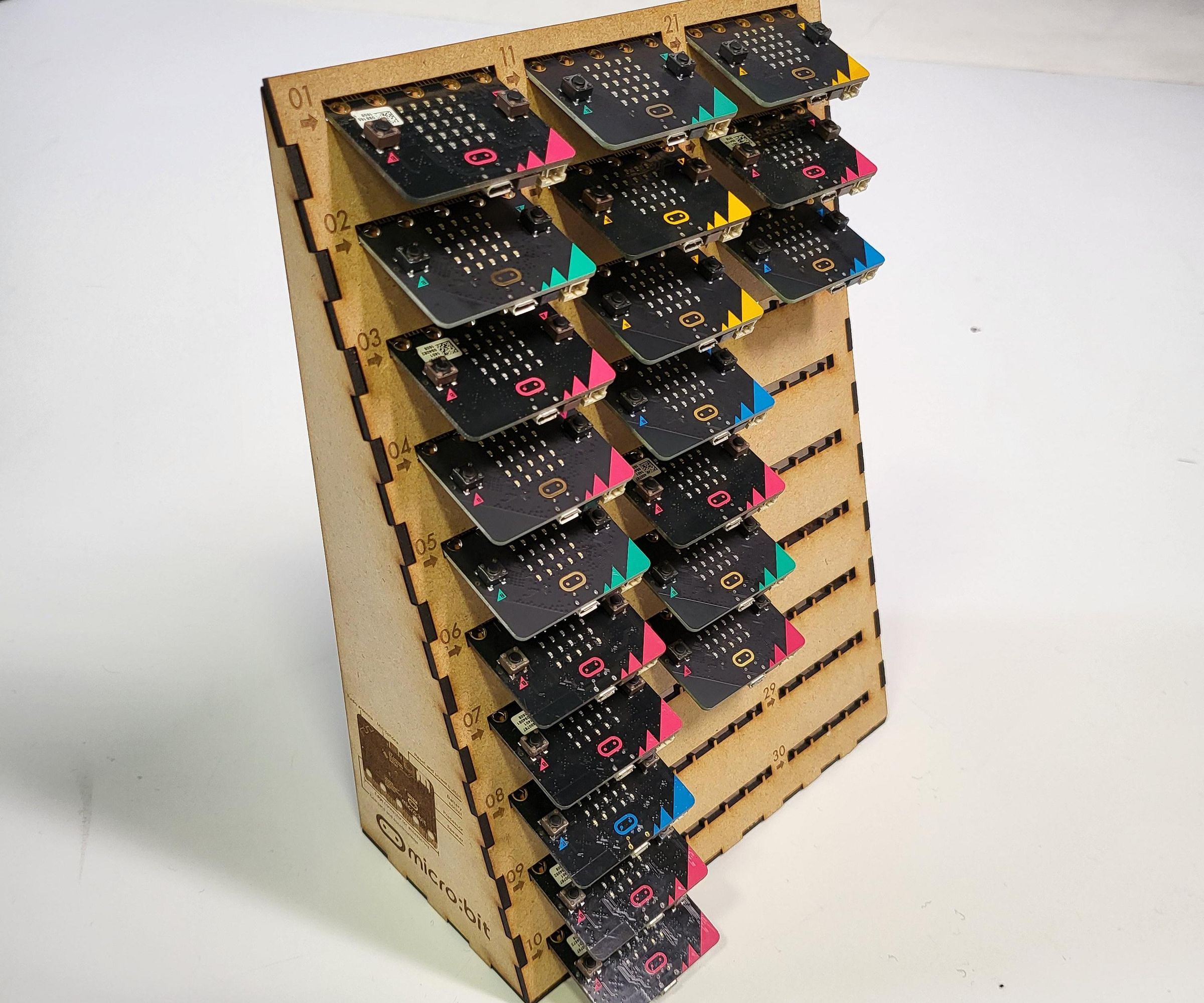 Microbit Desk Tidy Storage