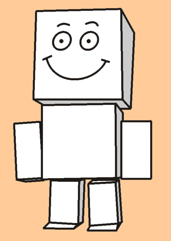 "Heeds the Box" - a Model You Can Fit Inside His Own Head