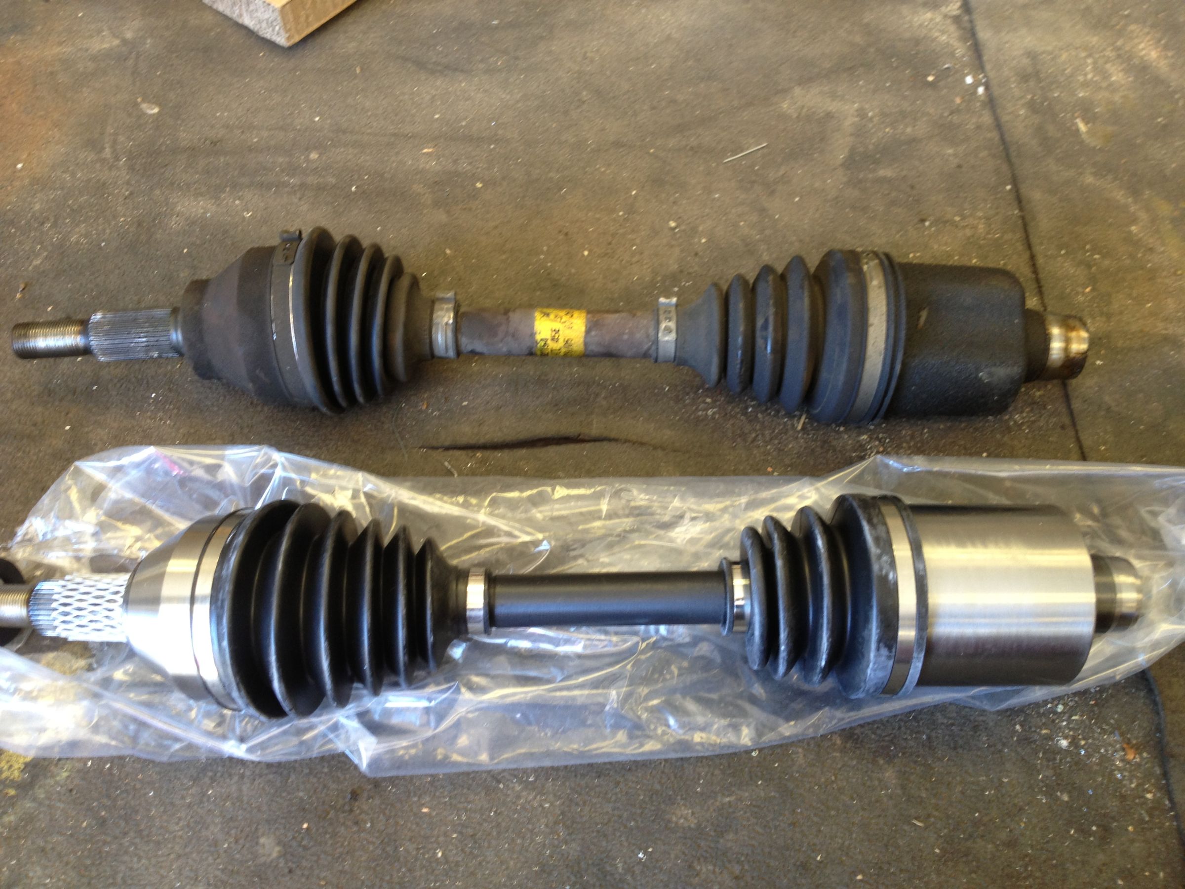 2006 Saturn Ion CV Axle Removal
