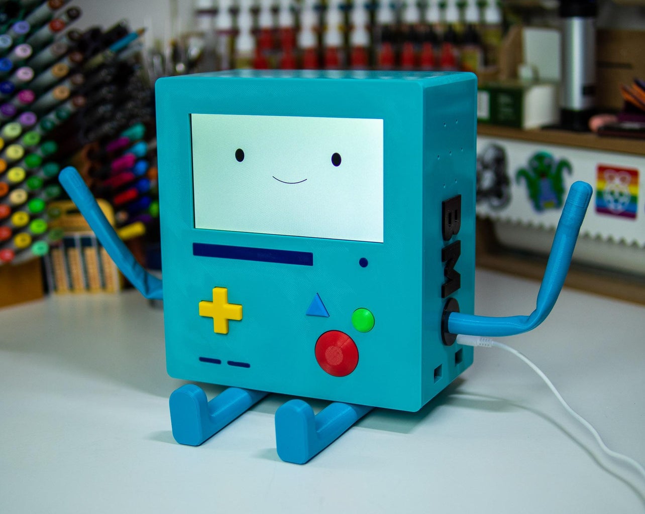 Life Sized Talking BMO From Adventure Time (that #39 s Also an Octoprint Life Sized Talking BMO From Adventure Time (that #39 s Also an Octoprint