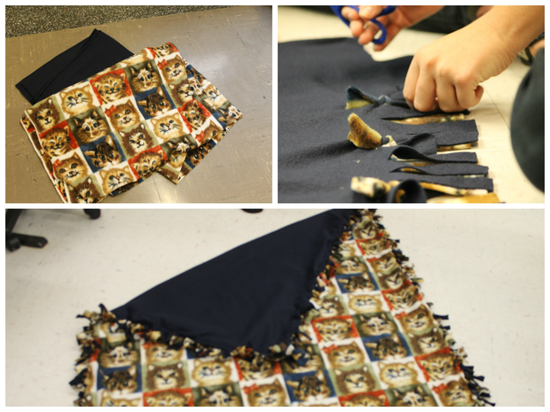 Large tie blanket sale