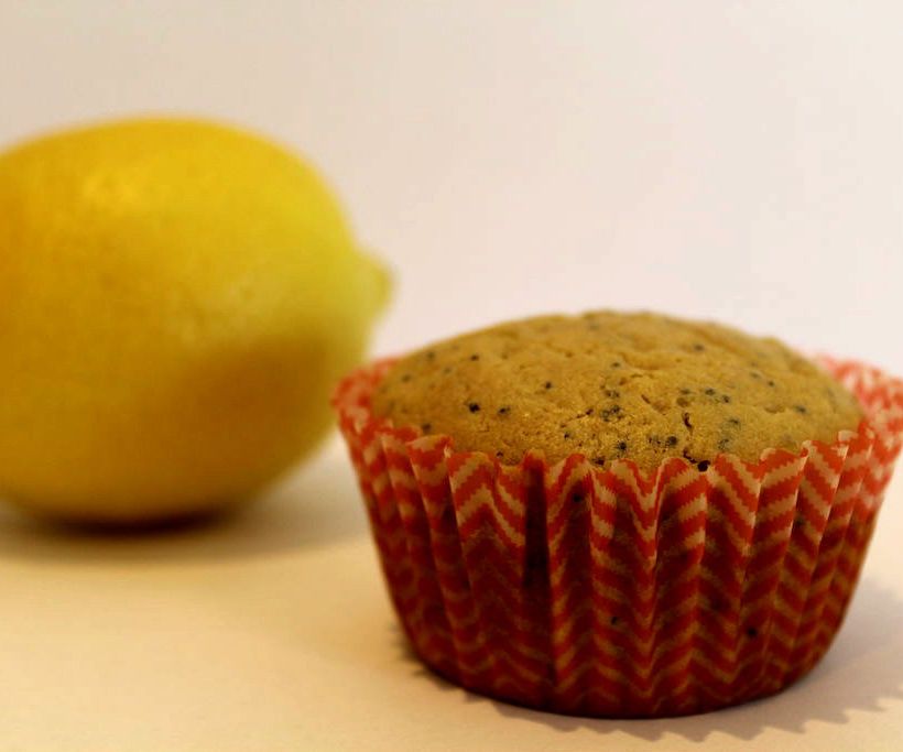 Healthy Lemon Poppy-seed Muffins