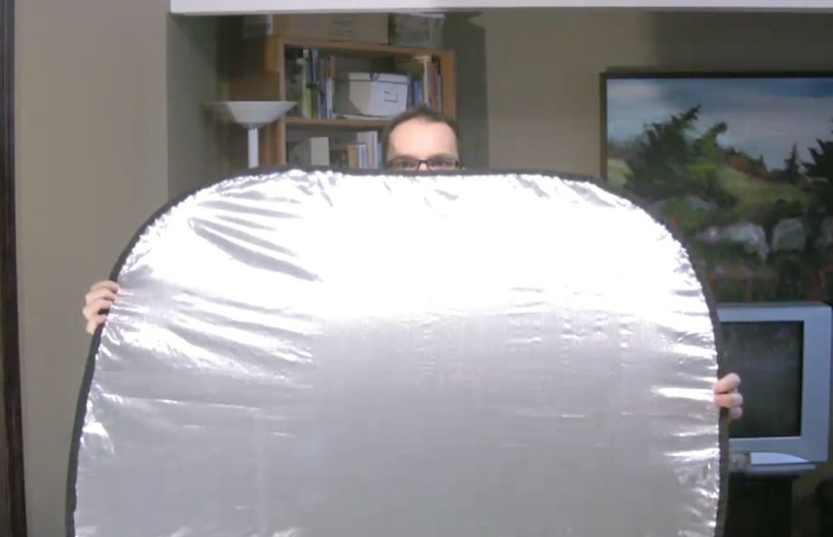 Pop Out Photography Reflector or Chroma Key