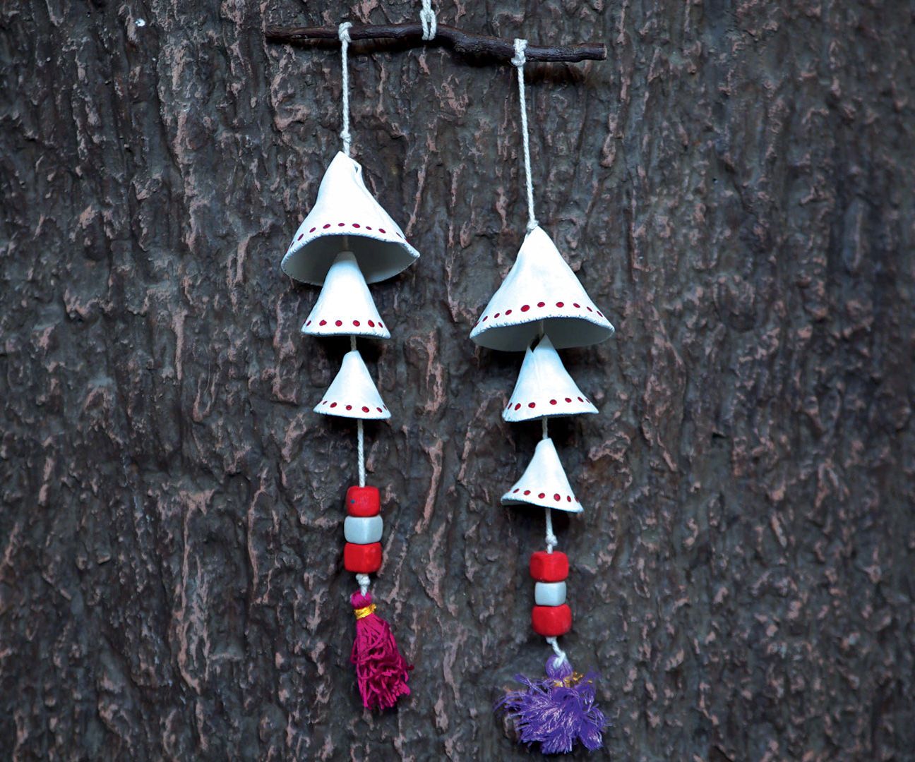 How to Make Clay Danglers | DIY Room Decorations for Valentine's Day 