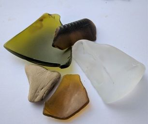 Water Wheel Sea Glass