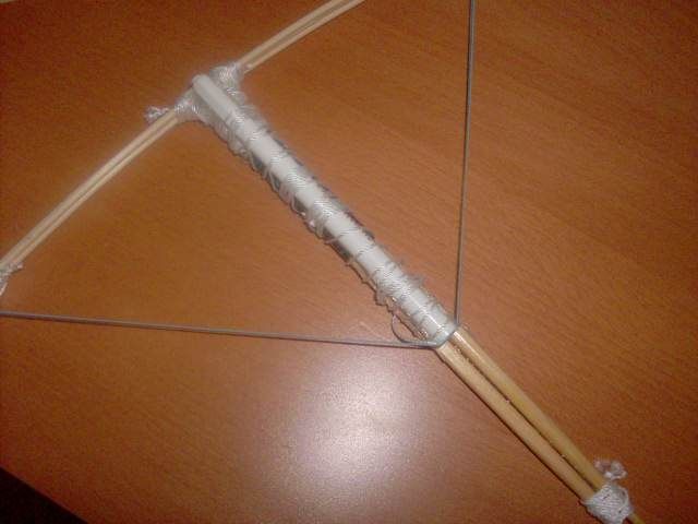 Bamboo Skewer Crossbow 