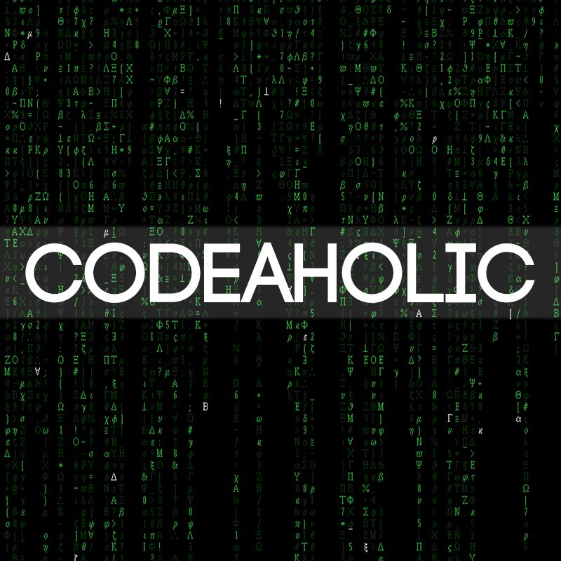 Codeaholic