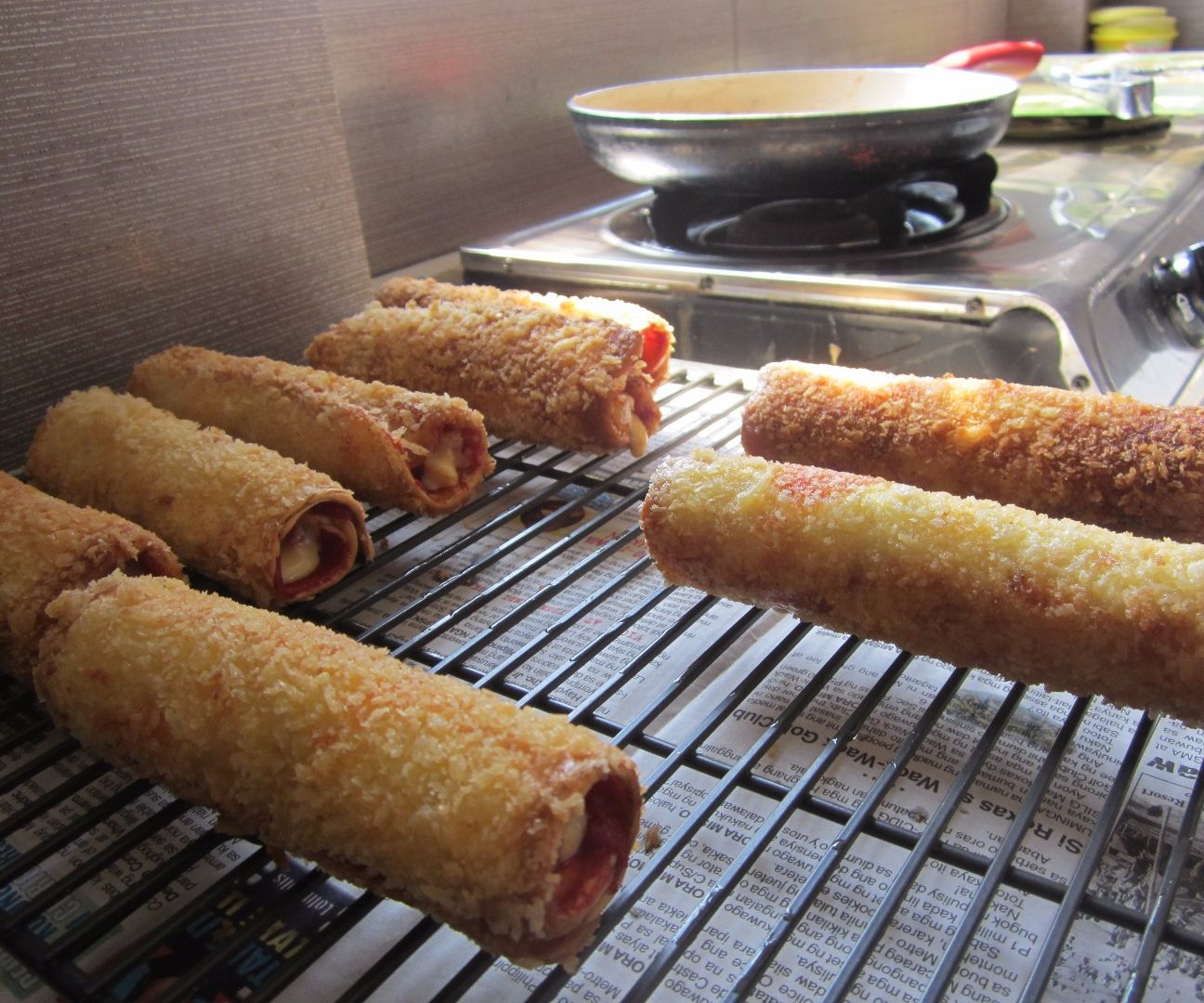 My Breaded Pizza Roll