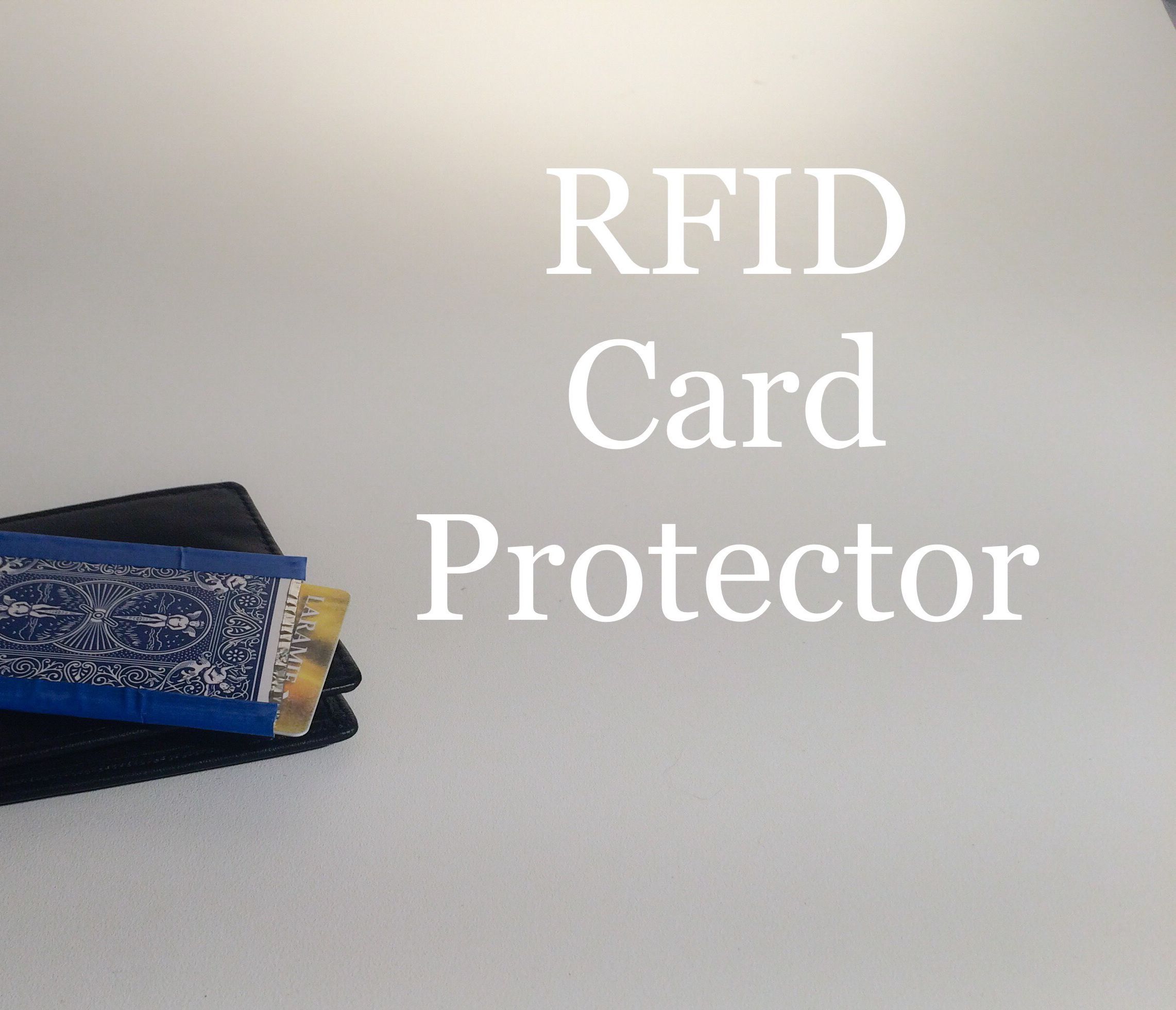 RFID Credit Card Protecter