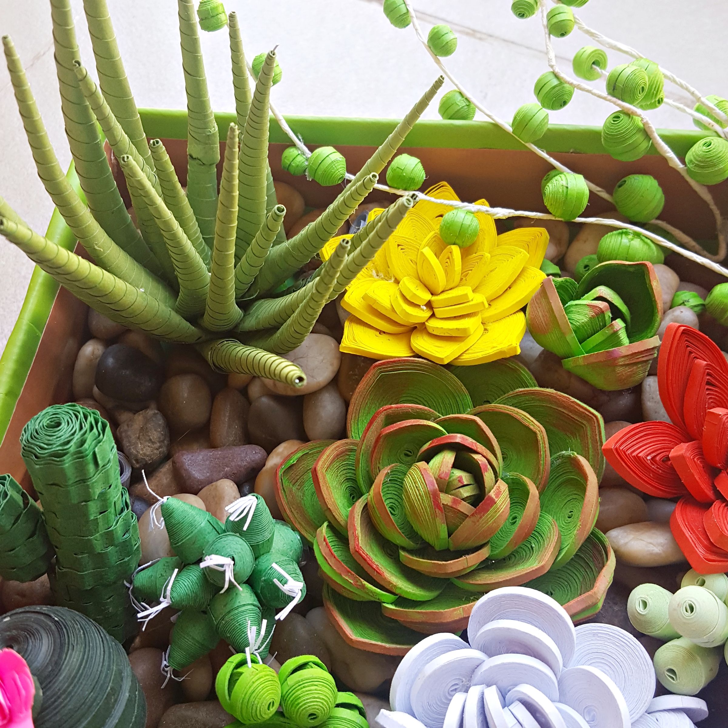 Paper Quilling Succulent Garden 10 Steps (with Pictures) Instructables