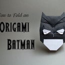 ORIGAMI BATMAN TUTORIAL (with Video!)