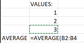 Essential Formulas (AVERAGE)