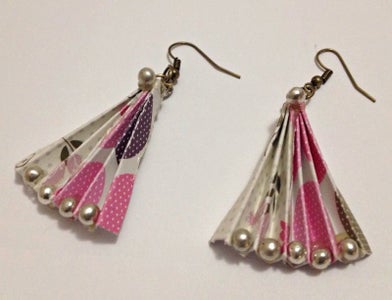 DIY Folded Paper Jewelry