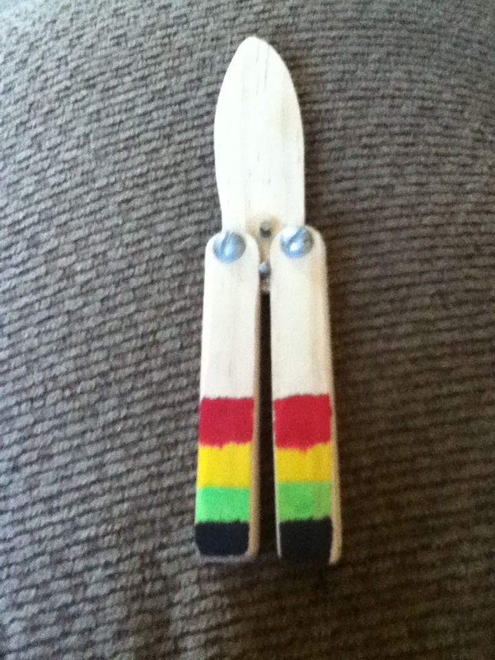 Mini Wooden Balisong