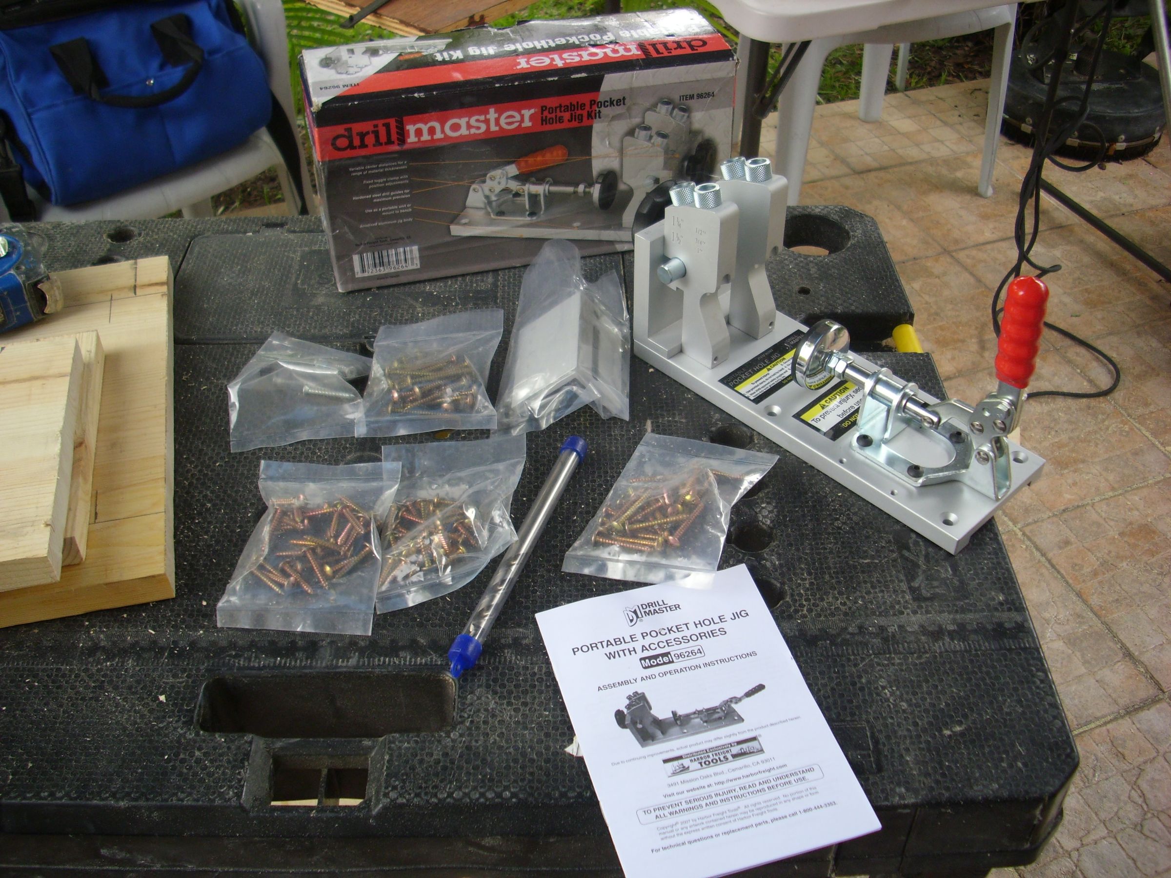 Harbor Freight Pocket Jig Hole Instructables