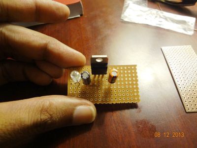 DIY SOLAR USB/5 V SUPPLY