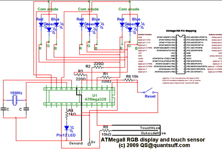 Arduino Multi-mode Lamp With Soft Touch Switch : 6 Steps (with Pictures ...