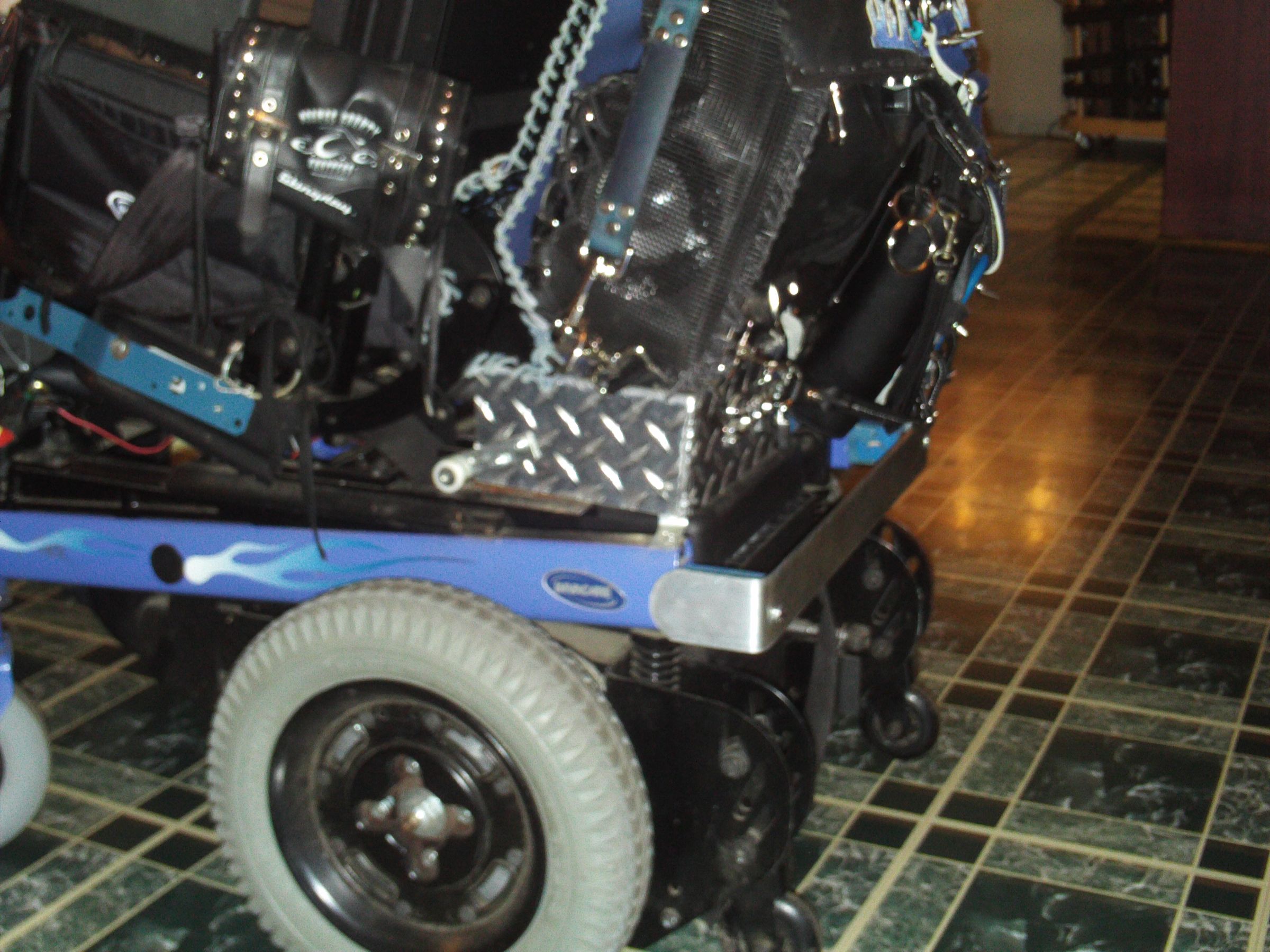 Wheelchair Rear Bumper 5 Steps Instructables