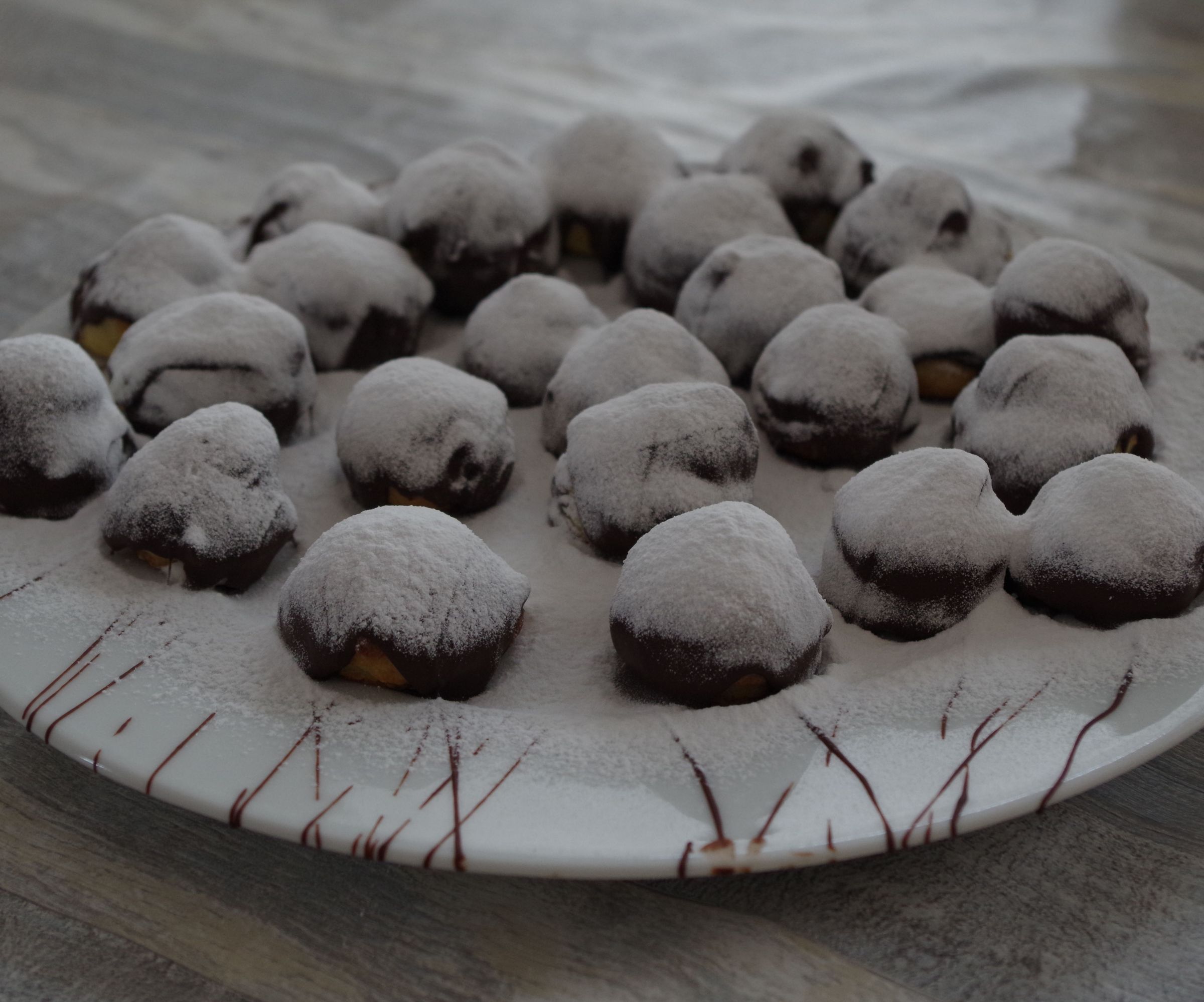 Chocolate Profiteroles