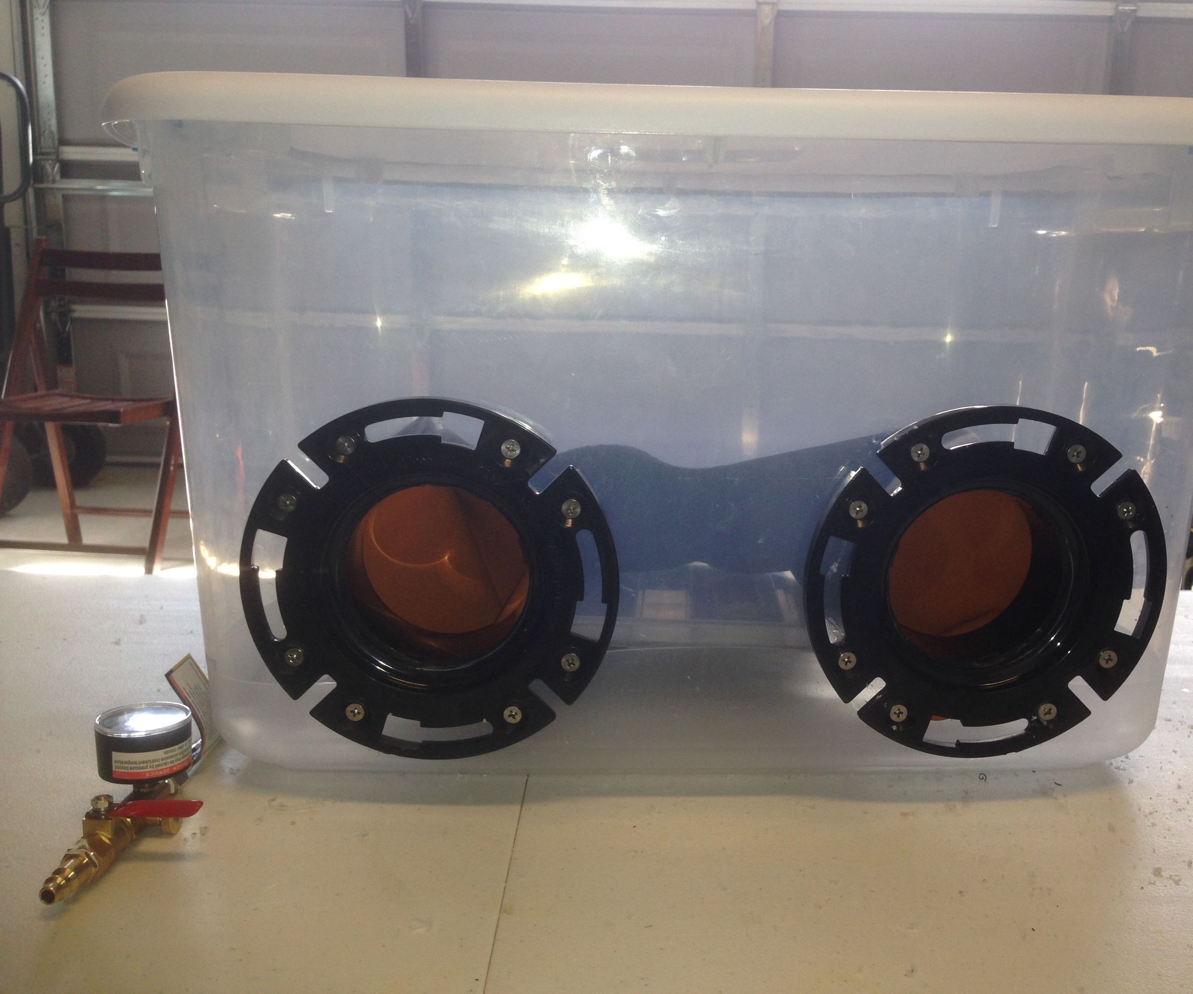 Low Cost Plastic Blasting Cabinet