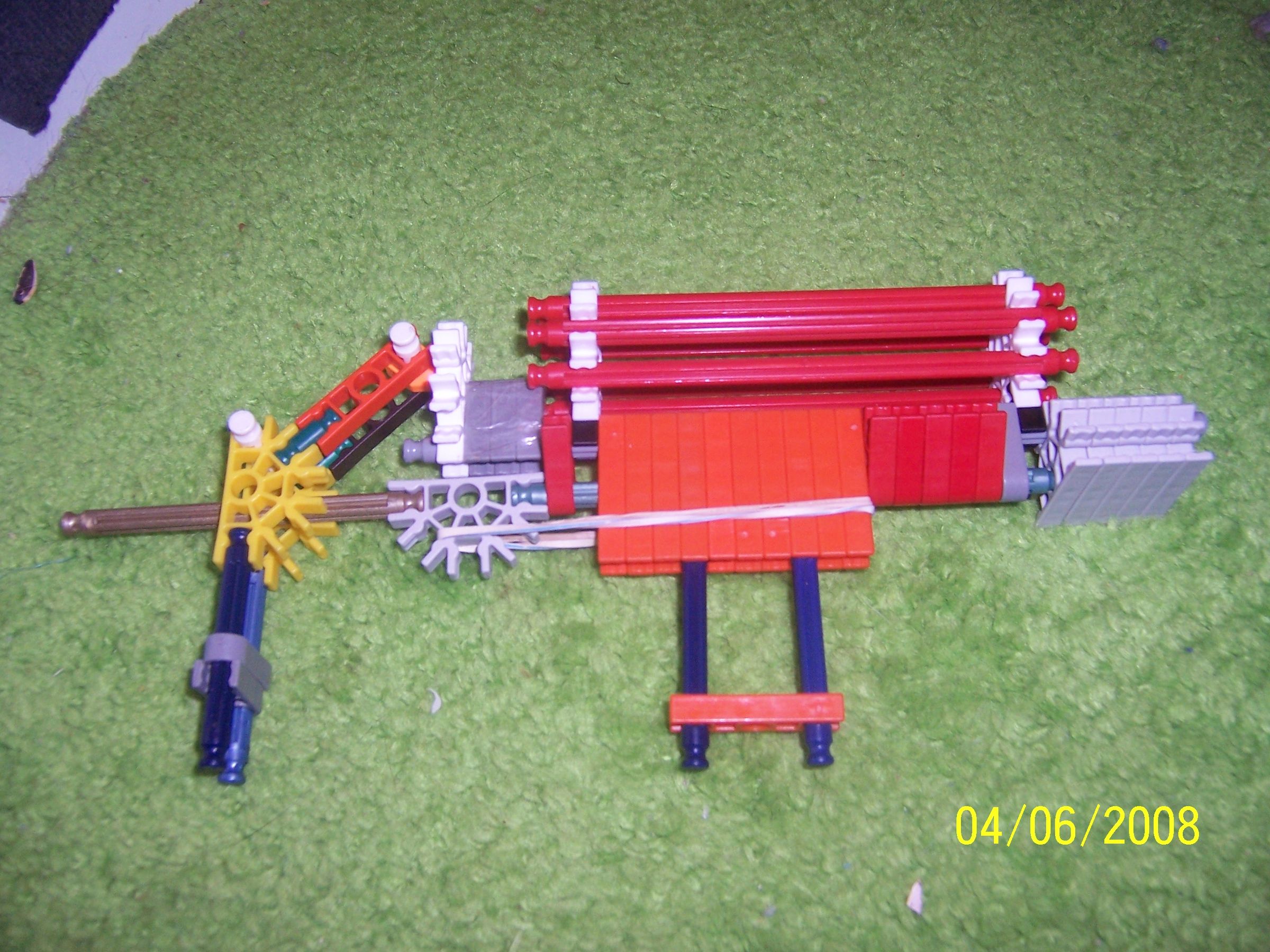 NEW FIRING SYSTEM---Not Just Another K'NEX Gun!