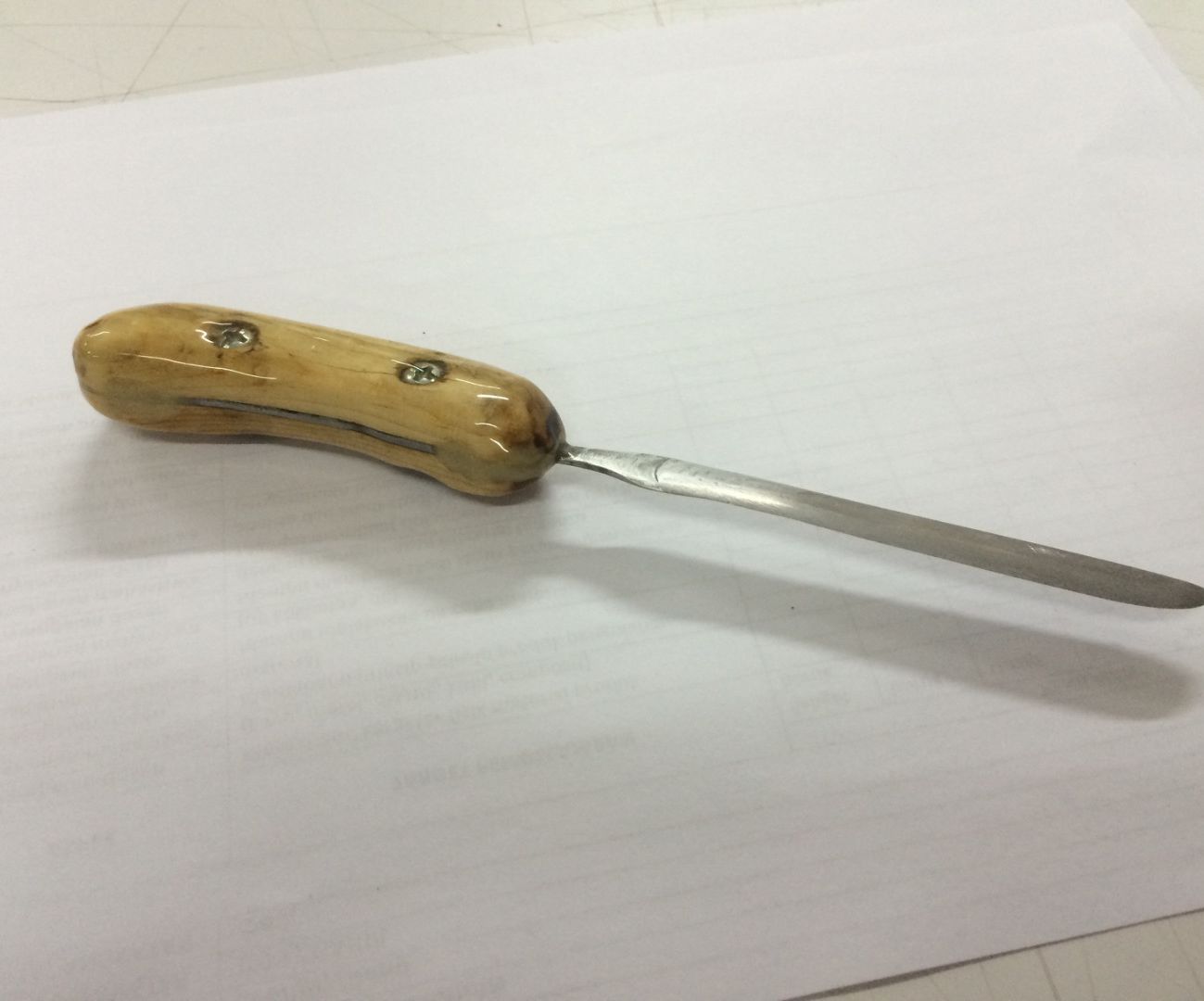 Resin Casting DIY Knife Handle