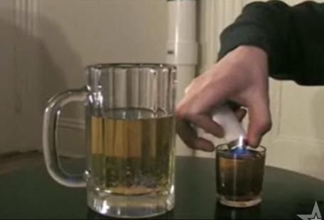 How To Make The Flaming Dr. Pepper!