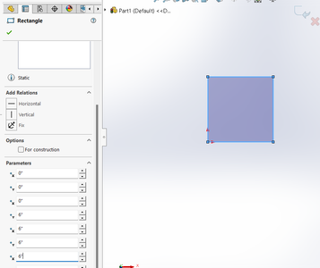 Draw the Square With the Rectangle Tool