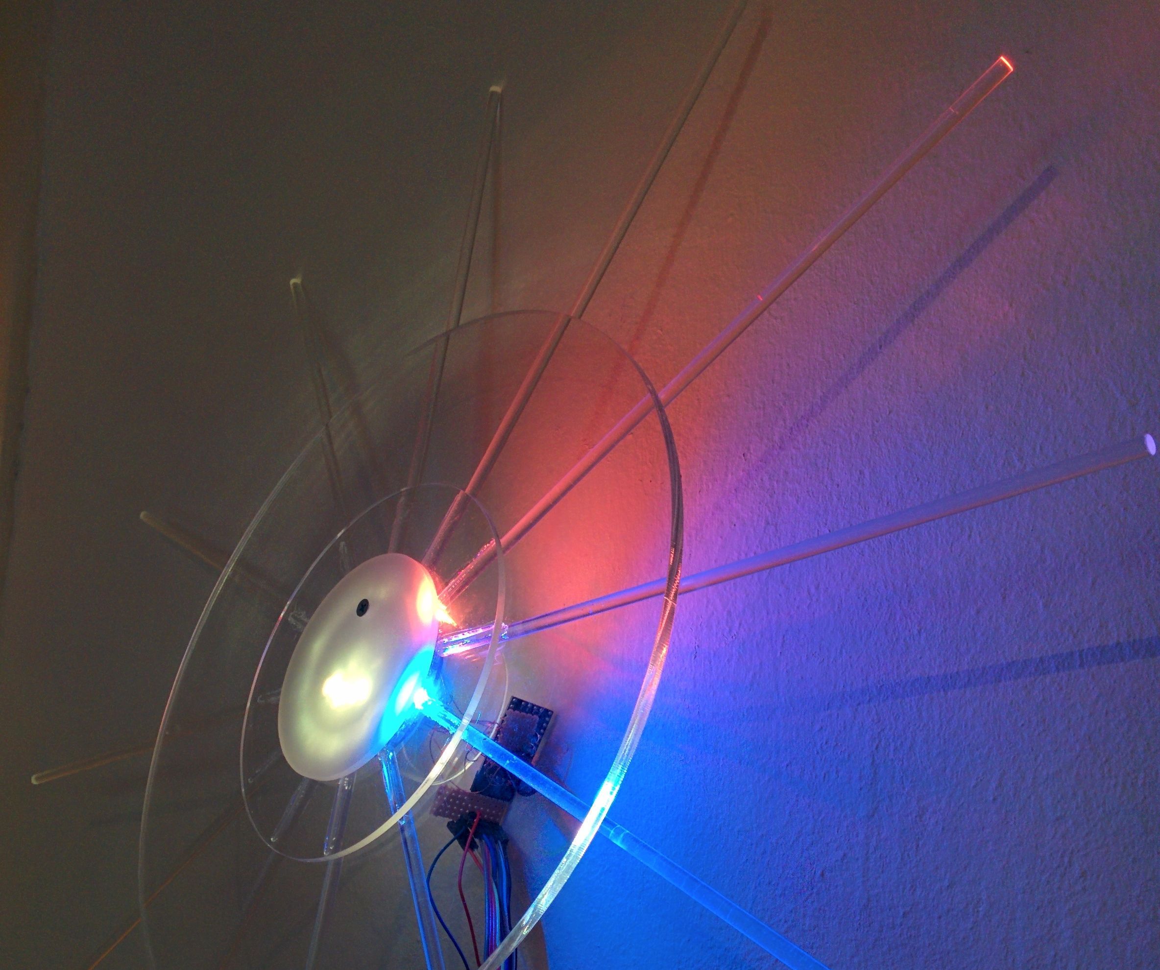 TheSUN, Arduino powered design wall clock