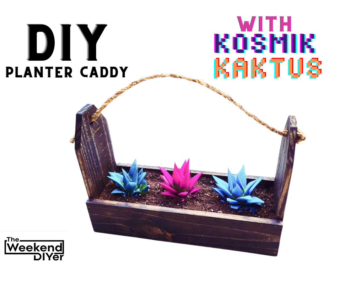 DIY Planter Caddy