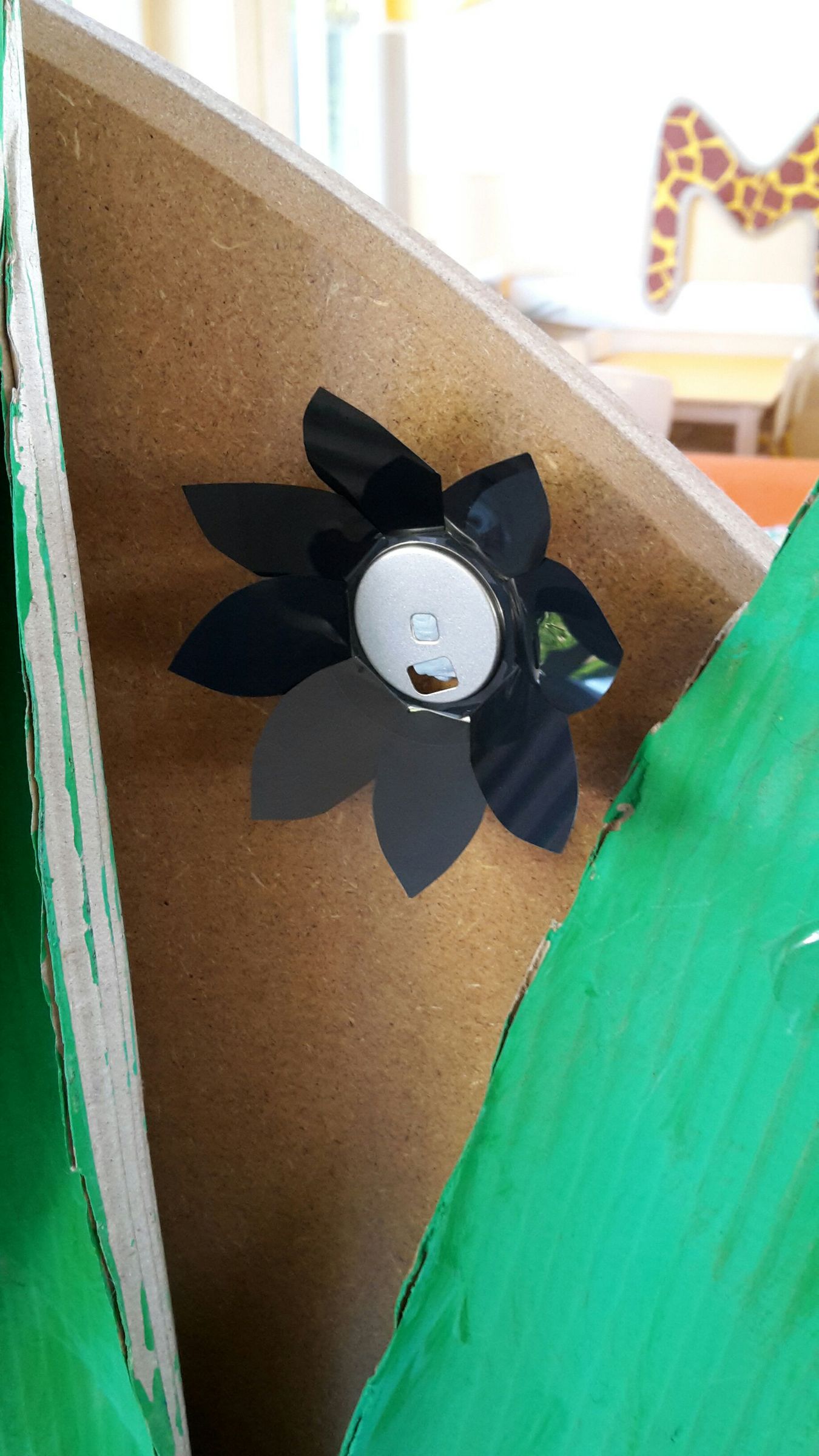 Flower From a Floppy Disk