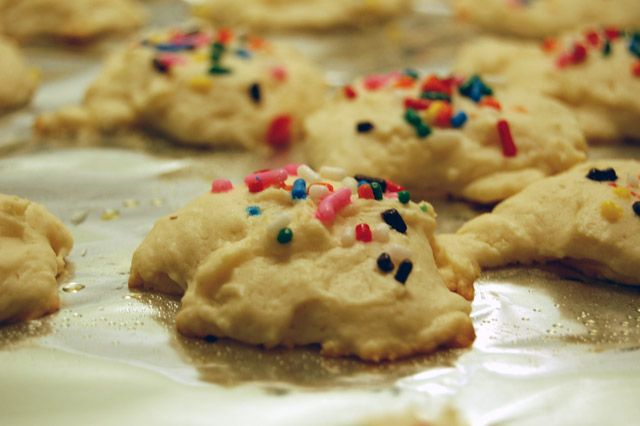 Cream Cheese Xmas Cookies.