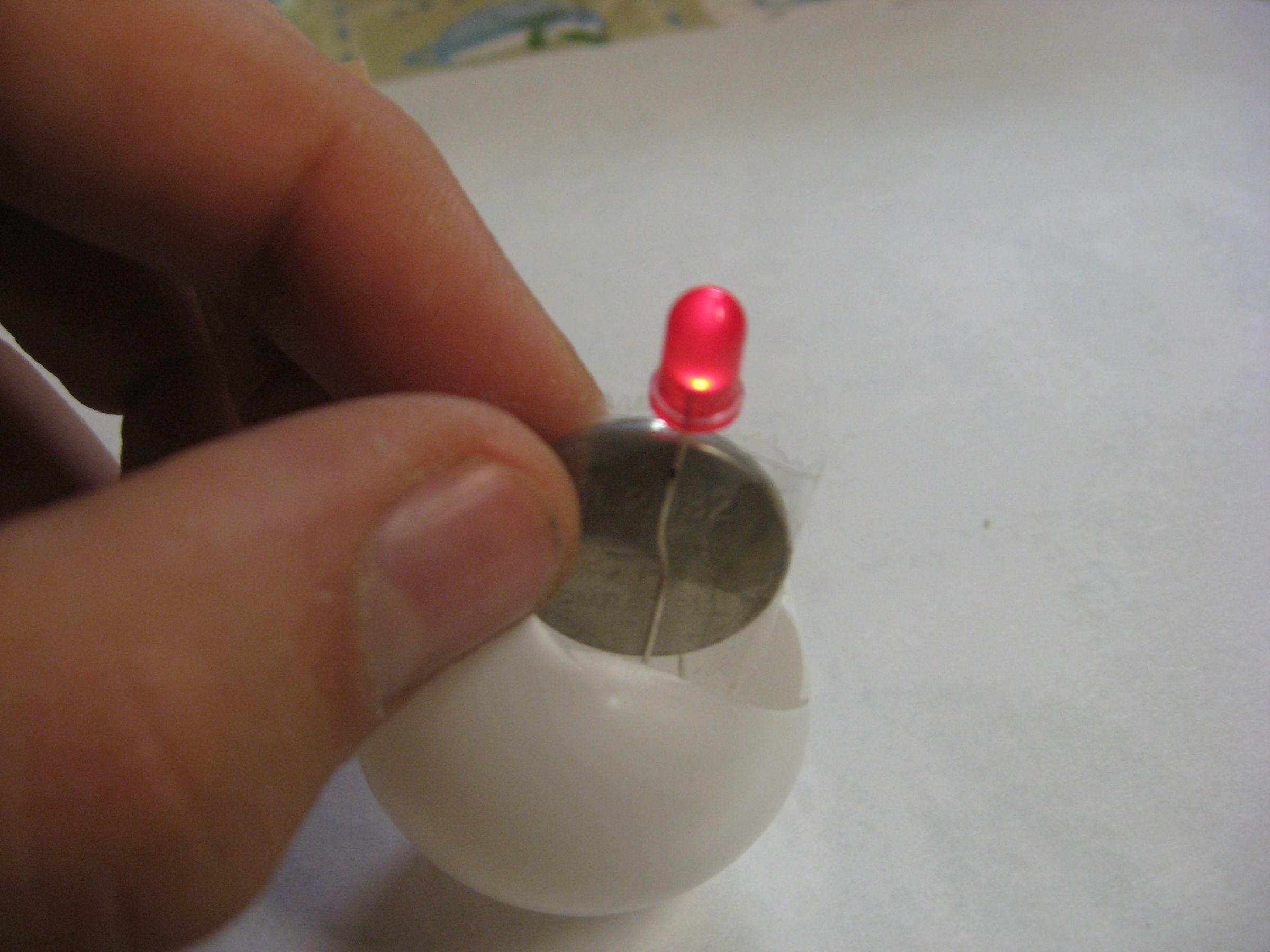 LED Ping Pong Ball 8 Steps Instructables