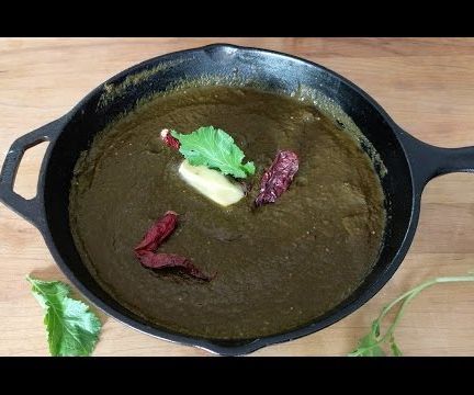 Saron Ka Saag - Sarson Da Saag - Mustard Greens Curry