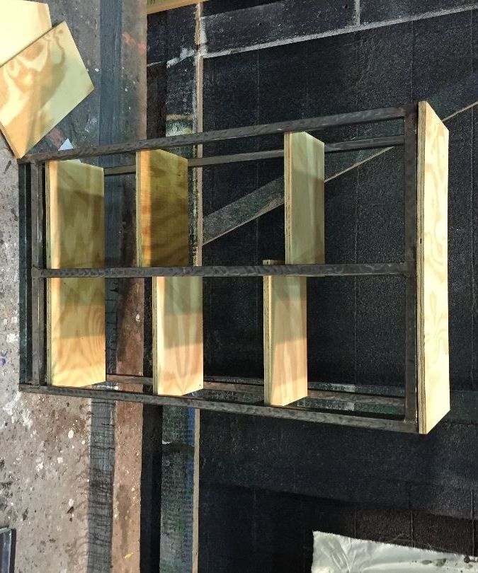 Steel Display Case- 3'2" X 1'0" X 0'10"