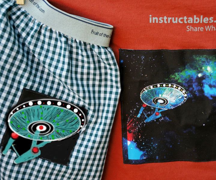 How to Create Background Image Overlay Pictures and Print the Design Onto Fabric